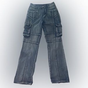 Cargo Denim Pants
